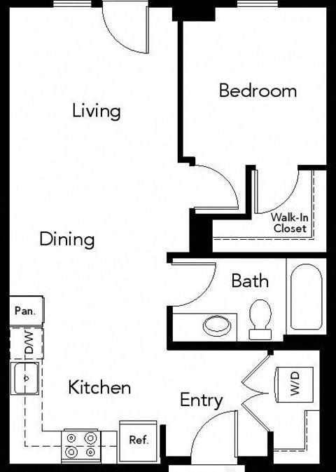B2A one bedroom one bathroom